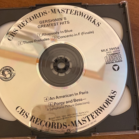 Gershwin Centennial Edition. The Complete Orchestral Collection Cincinnati Pops - Picture 3 of 4